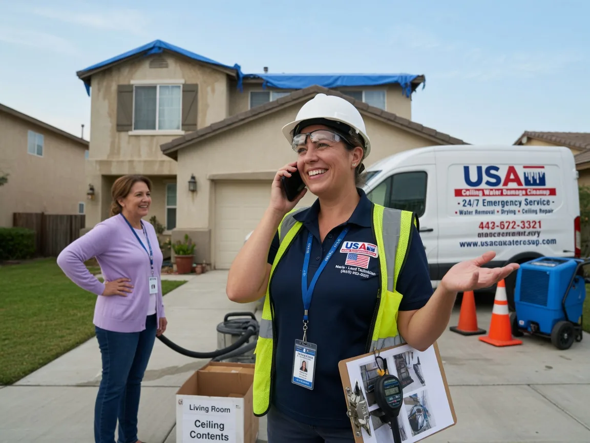 Ceiling Water Damage Restoration Scales Mound, IL FAQs